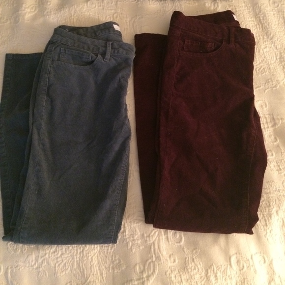 Loft Modern Skinny Corduroy Pants size 2 - Picture 1 of 1
